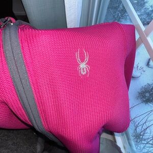 Spyder Women's Ski Jacket in Pink and Gray